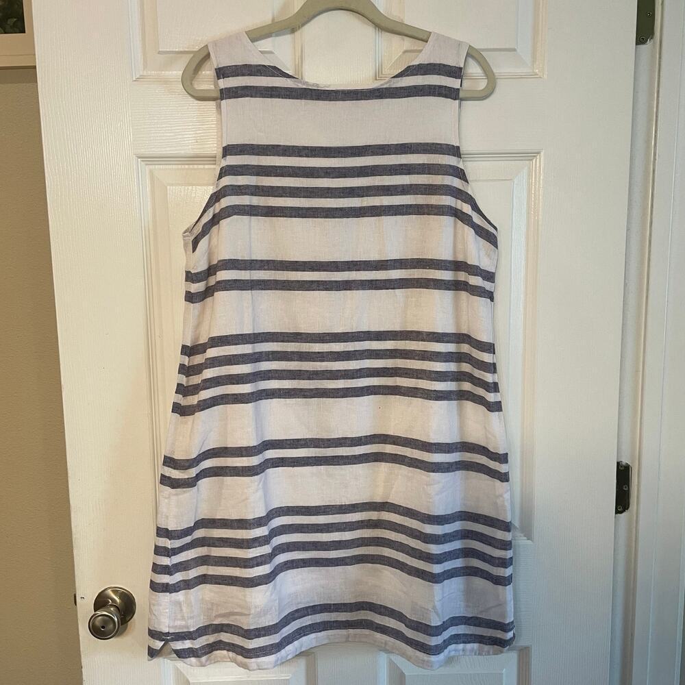 Beach Lunch Lounge Alina Linen Blend Dress size Large